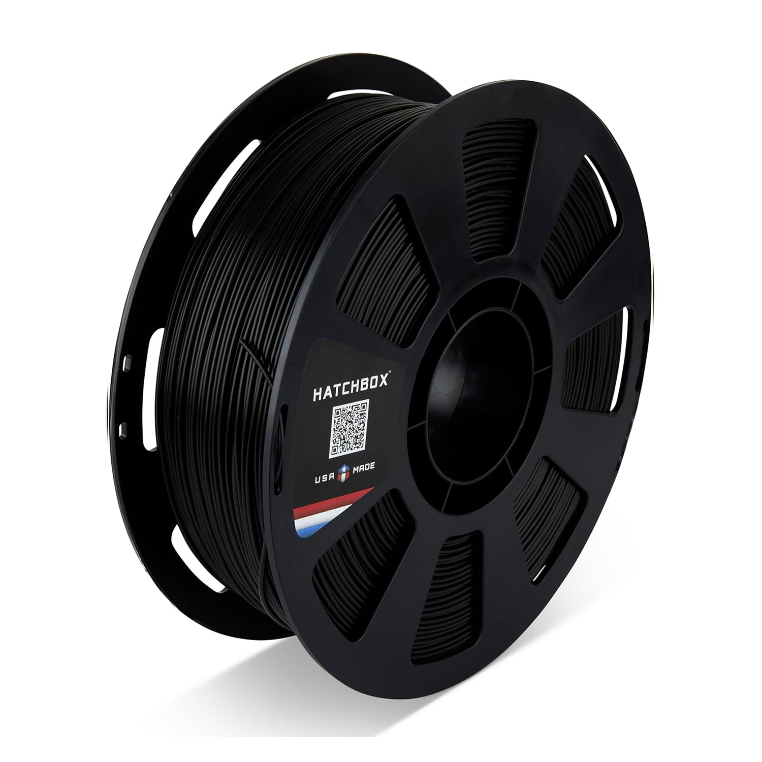◆Black◆ Made in the USA PLA 3D printing filament, 1.75mm diameter, 1kg spool, high-quality 3D printing filament.