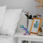 FunisFun 3D Printed Dragon with Articulated Bones for Adult, 3D Printed Dinosaur Fidget Toys Decor for Stress Relief (Green-Purple, 1P)