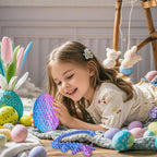 Dragon Egg with Dragon Inside 3D Printed Decorative Toys for Kids Adults Perfect Surprise Gifts Uniqur Home and Desk Decor Easter Valentine Birthdays Christmas(Purple,Medium)