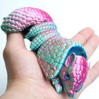 Armadillo Ball 3D Printed Armadillo Model,Flexible Animals Toy Statue,Movable Joints,Home Office Decor,Interesting Toys,Festival Gifts toco,Fidget Toys, Executive Desk Animals Toy (PG)
