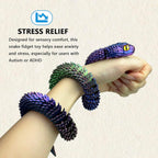 24in 3D Printed Snake Toys, Flexible 3D Printed Animal, Fidget ADHD Snake Toys, Perfect Desk Pet for Animal Collectors, Halloween Decor, Christmas Toy 2025