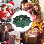 3D Printed Christmas Fractal Hexagon for ADHD Autism (Large Size) (C)