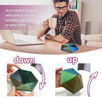 Fractal Fidget Hexagon-3D Printed Hexagon Fidget Toy, Infinity Cube Sensory Toys for Adults, Desk Spinning Toy, Hexagon Spiral Visual Fingertip Toys (3pcs)