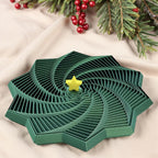 3D Printed Christmas Fractal Hexagon for ADHD Autism (Large Size) (C)