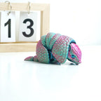 Armadillo Ball 3D Printed Armadillo Model,Flexible Animals Toy Statue,Movable Joints,Home Office Decor,Interesting Toys,Festival Gifts toco,Fidget Toys, Executive Desk Animals Toy (PG)