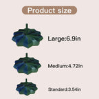 3D Expanded Sensory Fidget Star, 2025 New 3D Printed Hexagonal Decompression Sensory Rotating Spiral with Handle, for Relieving Stress, Irritability and Relaxation (Purple Gold, Large)