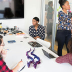 2PCS 12” 3D Printed Dragon Toy Articulated Crystal Dragon Perfect as a Fidget Toy or Executive Desk Decor Ideal for Home Office and Collectors （Blue-Purple）