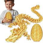 Dragon Egg with Dragon Inside 3D Printed Decorative Toys for Kids Adults Perfect Surprise Gifts Uniqur Home and Desk Decor Easter Valentine Birthdays Christmas(Purple,Medium)