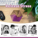 Fractal Fidget Hexagon-3D Printed Hexagon Fidget Toy, Infinity Cube Sensory Toys for Adults, Desk Spinning Toy, Hexagon Spiral Visual Fingertip Toys (3pcs)