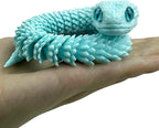 24in 3D Printed Snake Toys, Flexible 3D Printed Animal, Fidget ADHD Snake Toys, Perfect Desk Pet for Animal Collectors, Halloween Decor, Christmas Toy 2025